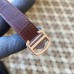 Drive De Cartier 40mm White Dial Brown Leather Strap APSF A23J