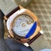 Drive De Cartier 40mm White Dial Brown Leather Strap APSF A23J