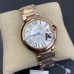 Ballon Bleu De Cartier 36mm RG White Dial RG Bracelet AF A2824