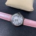 Ballon Bleu De Cartier 36mm White Dial Pink Leather Strap AF Swiss Quartz