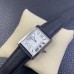 Tank 24mm White Dial Black Leather Strap DRF Swiss Quartz