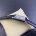 Tank 24mm White Dial Black Leather Strap DRF Swiss Quartz