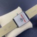 Tank 24mm White Dial Black Leather Strap DRF Swiss Quartz