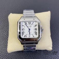 Santos Large 40mm White Dial SS Bracelet BVF MY9015