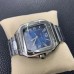 Santos Large 40mm Blue Dial SS Bracelet BVF MY9015