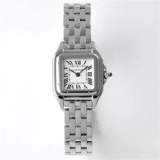 PANTHRE 22mm Ladies White Dial SS Bracelet BVF Swiss Quartz