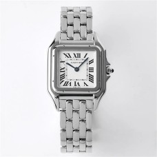 PANTHRE 27mm Ladies White Dial SS Bracelet BVF Swiss Quartz