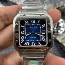 Santos Medium 35mm Blue Dial SS Bracelet BVF MY9015
