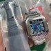 Santos Medium 35mm Blue Dial SS Bracelet BVF MY9015