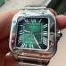 Santos Medium 35mm Green Dial SS Bracelet BVF MY9015