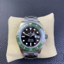 Submariner 41mm 126610LV 904L Green Ceramic Black Dial SS Bracelet Clean Factory CF VR3235