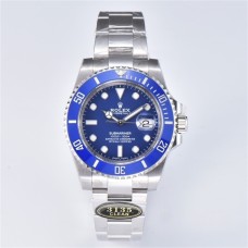 Submariner 40mm 116610LB 904L Ceramic Blue Dial SS Bracelet Clean Factory CF VS3135