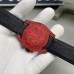 DIW Submariner 40mm Red Bezel Black Dial Black Nylon Strap VSF VS3135