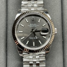 DateJust 41mm 126334 Fluted Bezel Grey Dial Jubilee Bracelet VSF VS3235