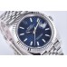 DateJust 41mm 126334 Fluted Bezel Motif Blue Dial Jubilee Bracelet Clean Factory CF VR3235