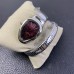 Serpenti Spiga 35mm Ladies Dark Red Dial SS Bracelet BVF Swiss Quartz