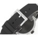 Aluminium 40mm Black Dial Black Rubber Strap BVF A2892