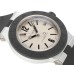Aluminium 40mm Cream Yellow Dial Black Rubber Strap BVF A2892