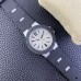 Aluminium 40mm White Dial Black Rubber Strap BVF A2892