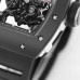 RM055 Black Ceramic Skeleton Dial Black Crown Black Rubber Strap KVF NH05
