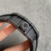 RM012 Transparent Tourbillon NTPT Skeleton Dial Black Crown Black Rubber Strap KVF Tourb