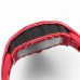 RM035-02 Red Real NTPT Skeleton Dial Red Crown Red Rubber Strap BBRF NH05A