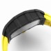 RM035-02 Real NTPT Skeleton Dial Yellow Crown Yellow Rubber Strap BBRF NH05A