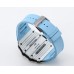 RM035 White Real NTPT Skeleton Dial Blue Crown Blue Rubber Strap BBRF NH05A
