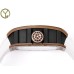 RM052 Tourbillon Brown Titanium Skeleton Dial White Rubber Strap YSF Tourb