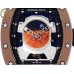 RM052 Tourbillon Brown Titanium Skeleton Dial Orange Rubber Strap YSF Tourb