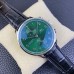 IWC Portugieser Chrono 41mm IW371615 Green Dial Black Leather Strap ZF A7750