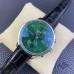 IWC Portugieser Chrono 41mm IW371615 Green Dial Black Leather Strap ZF A7750