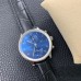 IWC Portugieser Chrono Laureus Sport 41mm IW371432 Blue Dial Black Leather Strap ZF A7750