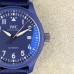 IWC Pilot Mark XVIII 40mm IW328101 Ceramic Blue Dial Blue Rubber Strap V7F A2892