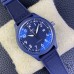 IWC Pilot Mark XVIII 40mm IW328101 Ceramic Blue Dial Blue Rubber Strap V7F A2892