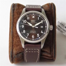 IWC Pilot Mark XVIII 40mm IW327003 Brown Dial Brown Leather Strap V7F A2892