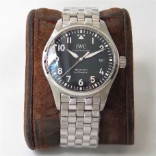 IWC Pilot Mark XVIII 40mm IW327011 Black Dial SS Bracelet V7F A2892