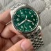 IWC Pilot Mark XX 40mm IW328206 Green Dial SS Bracelet V7F A2892