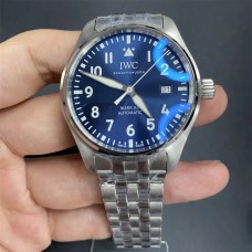 IWC Pilot Mark XX 40mm IW328204 Blue Dial SS Bracelet V7F A2892