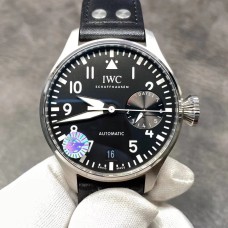 IWC Big Pilot 46mm IW501001 Black Dial Black Leather Strap ZF A51111