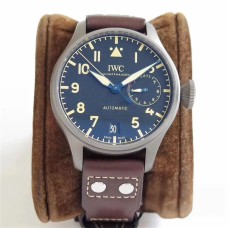 IWC Big Pilot 46mm IW501004 Titanium Blue Dial Brown Leather Strap ZF A51111