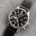 IWC Pilot Chrono 43mm IW377709 Black Dial Black Leather Strap ZF A7750