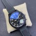 IWC Pilot Chrono TopGun 44mm IW389005 Black Dial Black Leather Strap YLF A7750