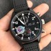 IWC Pilot Chrono TopGun 44mm IW389001 Black Dial Black Leather Strap ZF A7750