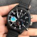 IWC Pilot Chrono TopGun 44mm IW389001 Black Dial Black Leather Strap ZF A7750