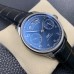 IWC Portugieser 44mm IW503502 Blue Dial Black Leather Strap ZF A52850