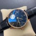 IWC Portugieser 42mm IW500125 RG Black Dial Black Leather Strap ZF A51011