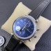 IWC Da Vinci Chrono Laureus Sport 42mm IW393402 Blue Dial Black Leather Strap ZF A7750