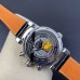 IWC Da Vinci Chrono Laureus Sport 42mm IW393402 Blue Dial Black Leather Strap ZF A7750