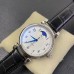 IWC Da Vinci 36mm IW459306 White Dial Black Leather Strap ZF 9015